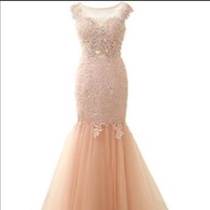 Bnt Blush pink wedding dress/event dress